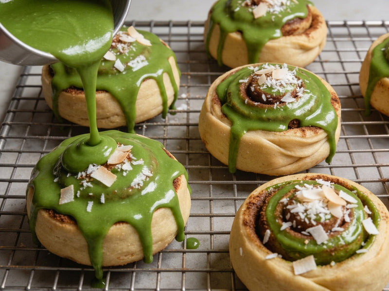 Cinnamon Rolls au Pandan